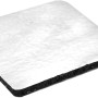 GS Terrassen Gummipad, 20 mm stark, mit Alukaschierung, 24 Stück für Terrassendielen.
