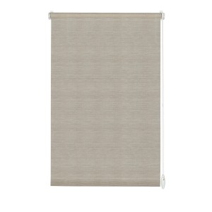 Gardinia Rollo EasyFix Natur, 120x150 cm, grau-melange, zur einfachen Fenster-Montage ohne Bohren.