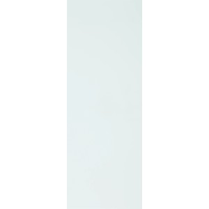 Glänzende, weiße Wandfliese Ice White, 30x90 cm, für moderne Bad- und Küchengestaltung.