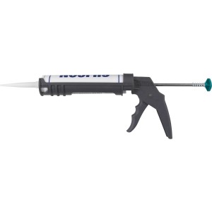 Wolfcraft Kartuschenpresse MG 100 für 310 ml Kartuschen, ideal für Silikon und Acryl.