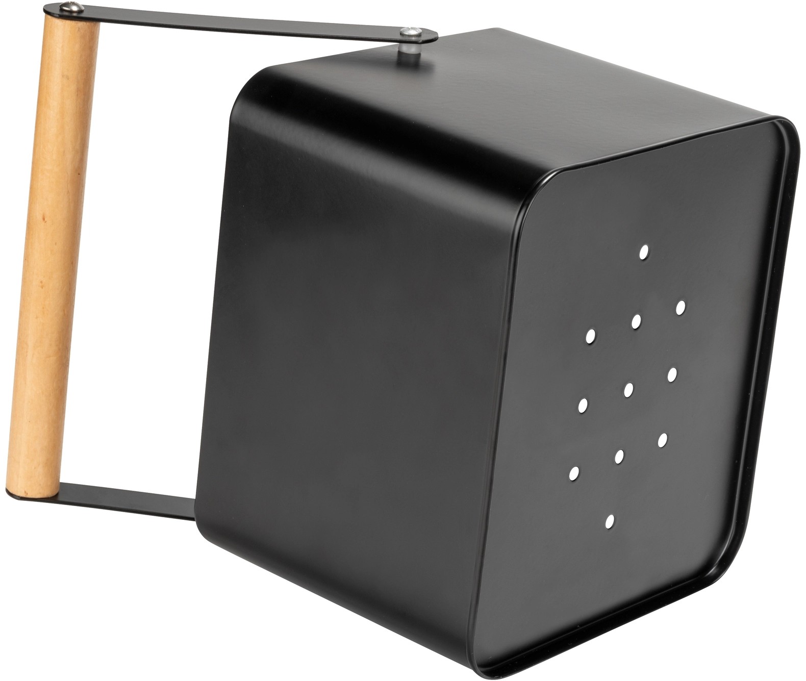 WENKO Cestello Portaposate Baco - Design Elegante, Metallo Verniciato Nero, 16x13.5x9 Cm - Foto 5