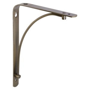 OBI Konsole Kottos, Antik-Silber, 230x180mm, für Regalböden und Wandregale.