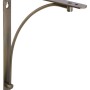 OBI Konsole Kottos, Antik-Silber, 230x180mm, für Regalböden und Wandregale.
