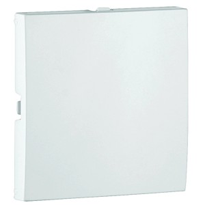 Weiße Logus Wippe aus Kunststoff für Schalter, Taster und Kreuzschalter.