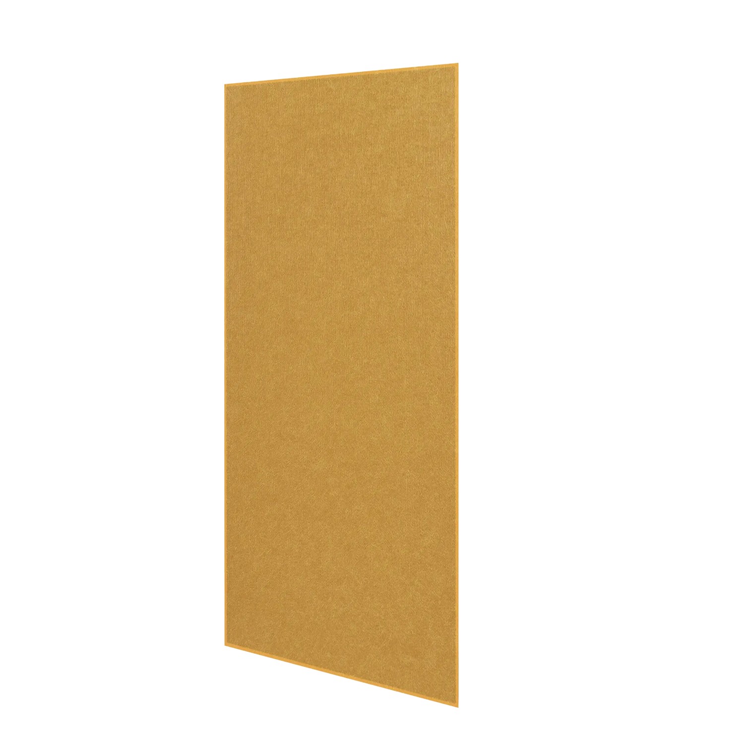 Jangal Modular Wall Dekor-Paneel, orange, 52x104 cm, mit gefasten Kanten. Filz-Wandpaneel.