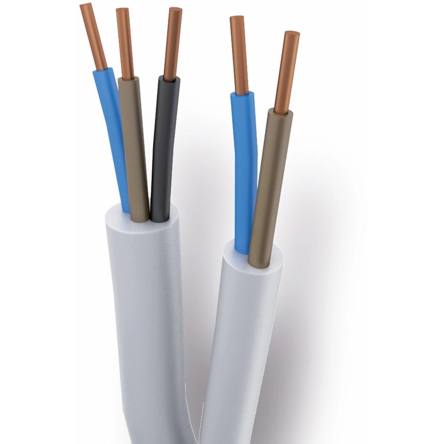 Detailaufnahme des Steinel Einbau-Bewegungsmelders IR180 UPeasy mit freiliegenden Kabeln.