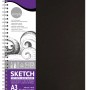 Daler-Rowney Simply Skizzenbuch A3 mit Spiralbindung und Hardcover.