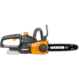 Worx Akku-Kettensäge WG322E.9 Solo, 20V, mit 25cm Schwertlänge. Ohne Akku.