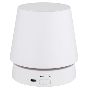 Dimmbare Globo LED-Tischleuchte Carlos, 28 cm, weiß matt, mit Touch-Funktion.