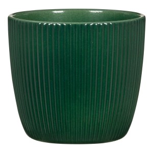 Scheurich Übertopf 842 Keramik Dunkelgrün 13,5 cm