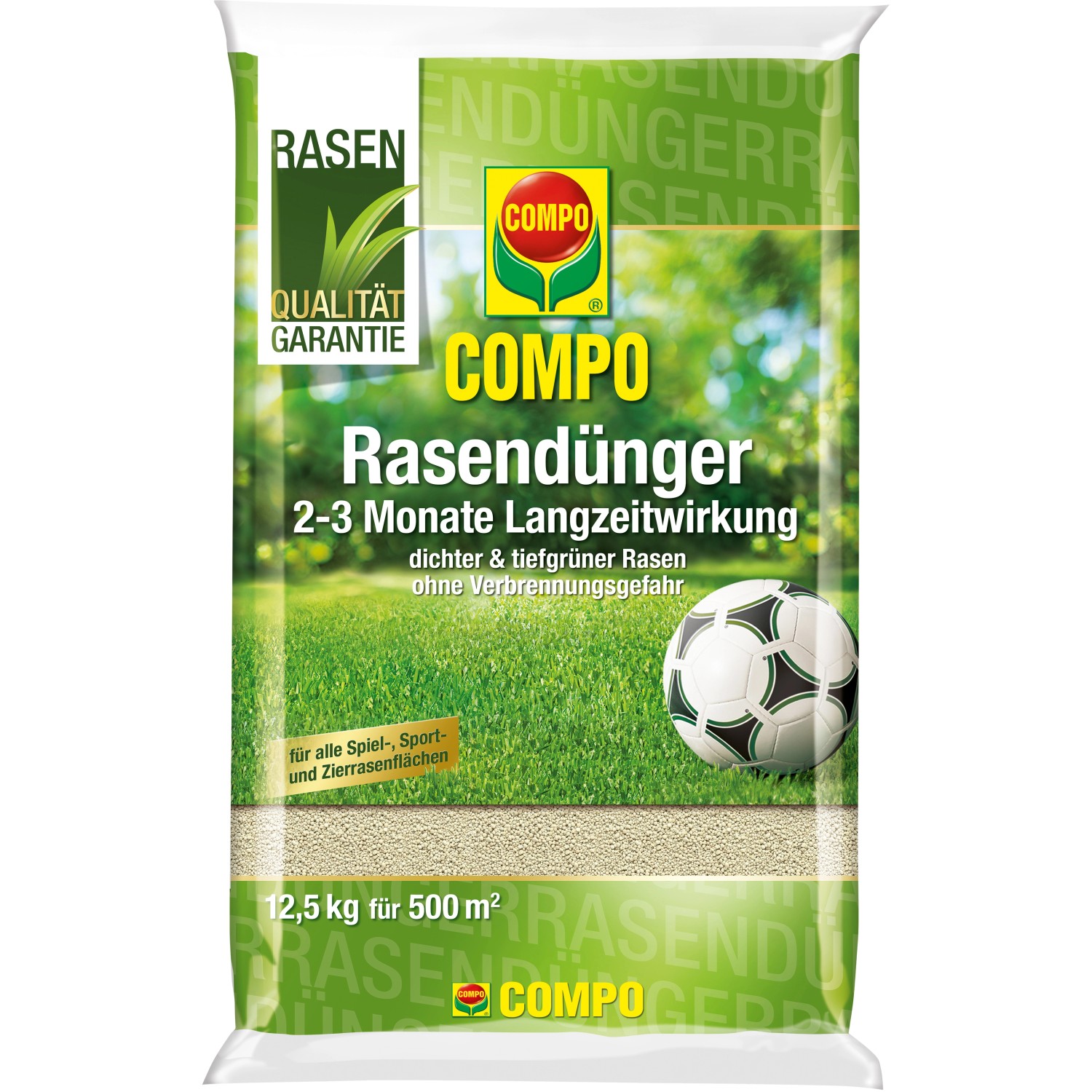 Compo Rasendünger mit Langzeitwirkung Aktion 12,5 kg kaufen bei OBI