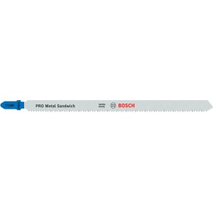 Bosch T718BF Stichsägeblatt für Metall-Sandwich-Paneele, 3er-Pack.