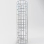 Runde Gabiona Gabionen-Säule, Ø 22 cm x 80 cm, Maschen 5x5 cm, für Gartengestaltung.