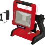 Einhell Akku-Lampe TE-CL 18/2000 LiAC Solo, roter LED-Baustrahler mit Netzteil.