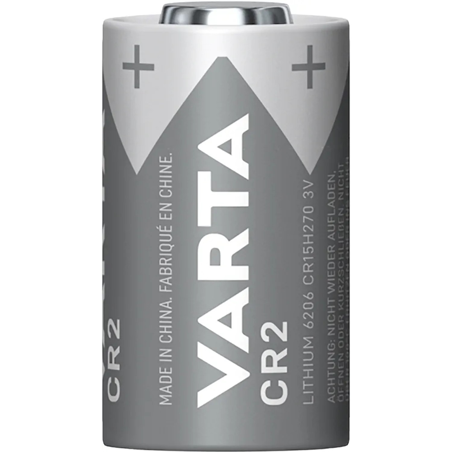 Varta Lithium CR2 Batterie, Spezialbatterie für Kameras, lange Lagerfähigkeit.