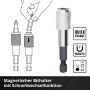 Einhell Bit-Set: Magnetischer Bithalter mit Schnellwechselfunktion für Akkuschrauber.