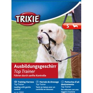 Trixie Ausbildungsgeschirr Top Trainer, Größe S, am Hund angelegt.