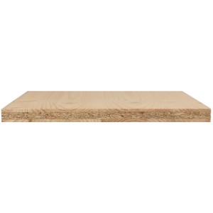 3-Schicht-Platte Fichte, 252x102x1,9cm, für Holzbau und Innenausbau.