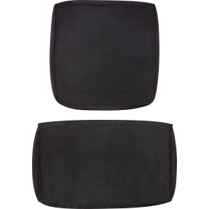 (Ersatz-)Kissenhüllen-Set für Stratford Lounge-Element Mittelteil Dunkelgrau