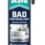 Sista Sanitär-Silikon für Bad & Küche, Beige, 280 ml Kartusche. Schimmelresistent, wasserfest zum Abdichten von Fugen.