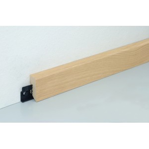Sockelleiste Eiche von FN Neuhofer (16x40x2500 mm) mit Clip-System zur einfachen Montage.