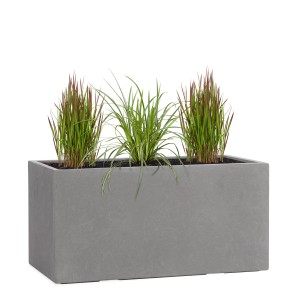 Pflanzwerk® Pflanzkübel Tub 40 cm x 80 cm x 40 cm Grau
