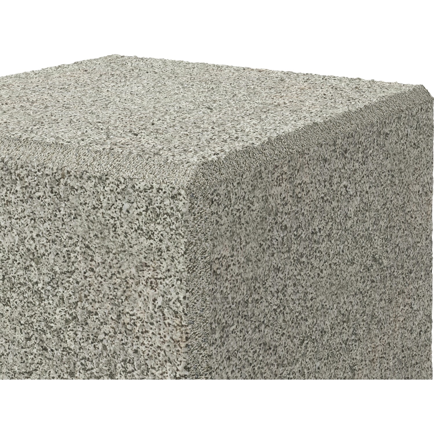 Naturstein-Palisade in Anthrazit-Grau, 75x10x10 cm, für Garten- und Wegebegrenzungen.