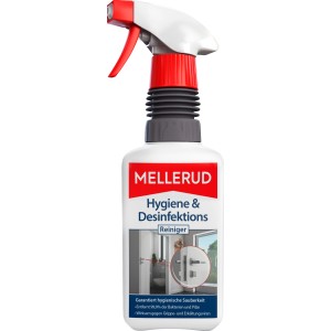 Mellerud Hygiene-Reiniger, 500ml Flasche mit Sprühkopf, zur Desinfektion und Reinigung.