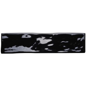 Glänzende, schwarze Wandfliese WF 0,59 QM LoftSchwarz für stilvolle Akzente.