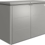 Biohort HighBoard 160 Gartenbox in Quarzgrau-Metallic, Universalbox mit abschließbaren Türen.