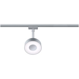 Paulmann Urail LED Schienenspot Circle, chrom matt, 5W, 4000K, 3-Stufen-Dimmer.