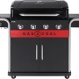 Char-Broil Gas2Coal 2.0 440 Hybridgrill mit 4 Brennern und Seitenbrenner.