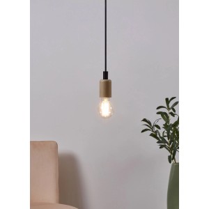 Eglo E27 LED Leuchtmittel in Globeform, 7,3W, warmweißes Licht für Wohnräume.