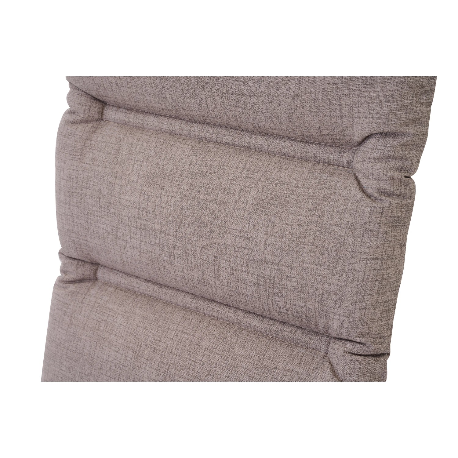 Siena Garden Sesselauflage Comfort, 110x48x7 cm, taupefarben, mit Steppnähten.