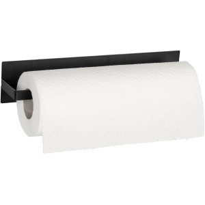 Wenko Küchenrollenhalter Ima, magnetisch, schwarz, für Grill & Küche.