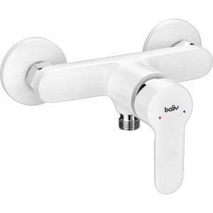 Weiße baliv Duscharmatur DU-5892, Einhebelmischer für Dusche.