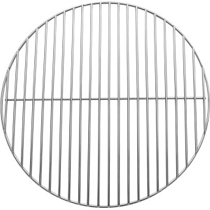 Grillrost für Holzkohle-Kugelgrill Cleveland, Ø 44cm, verchromter Stahl.