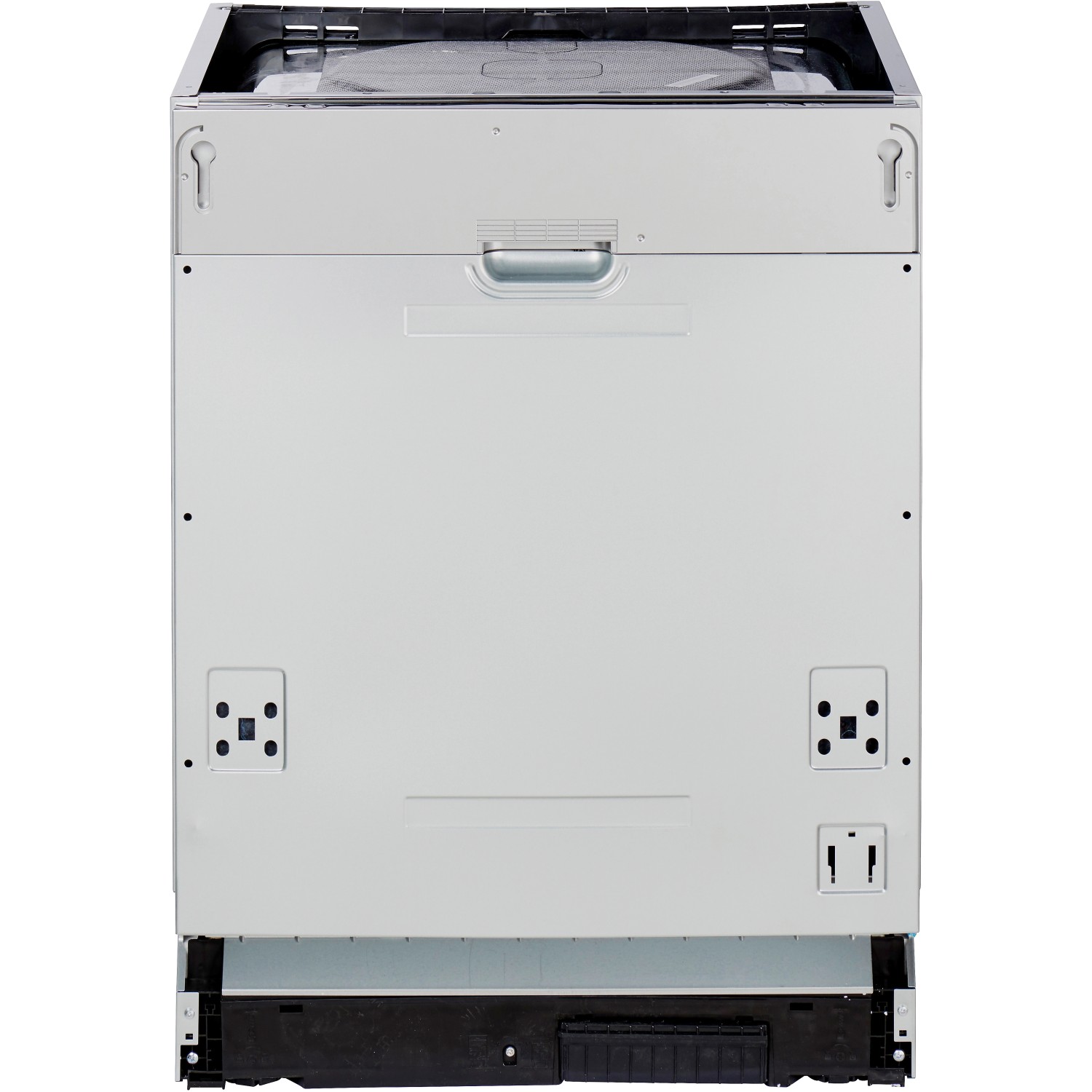 Rückansicht des vollintegrierten Geschirrspülers der Flex-Well Exclusiv Küchenzeile Vintea.