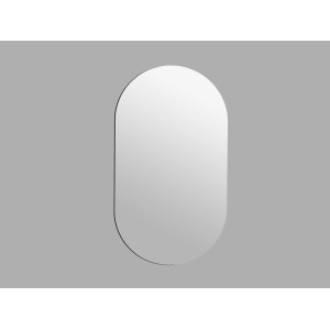 DSK Designspiegel Silver Pico, 50x90 cm, mit abgerundeten Ecken.