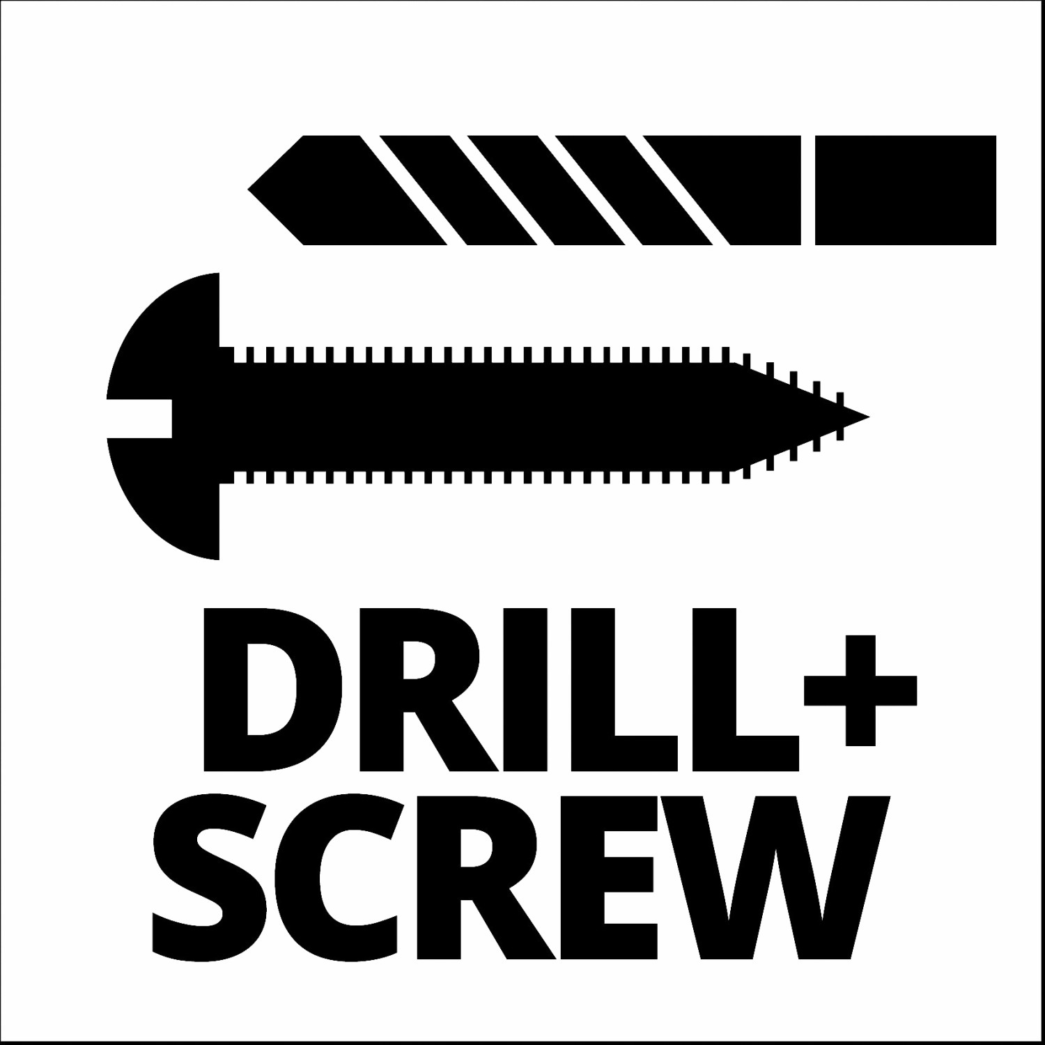 Symbolbild: Bohrer und Schraube für Akku-Bohrschrauber.