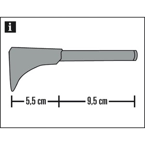 Gardinia Universal Träger Chicago, schwarz, Maße: 5,5 cm und 9,5 cm, für 1- und 2-läufige Gardinenstangen.