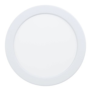 Weißer Eglo LED-Einbauspot Fueva 5, Ø 16,6 cm, 4.000K. Runde LED-Einbauleuchte für den Innenbereich.