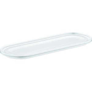 Ovale Grohe Selection Seifenschale aus Glas für Bad & WC.