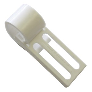 Gardinia Klemmhalter Universal, weiß, für Rollos, zur Montage ohne Bohren.