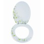 MSV WC-Sitz Sofaia mit Blumenmuster, MDF, mehrfarbig.