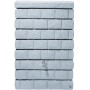 Garantia Wandtank Rocky Junior 300 l Light Granite in Steinoptik mit Wasserhahn.