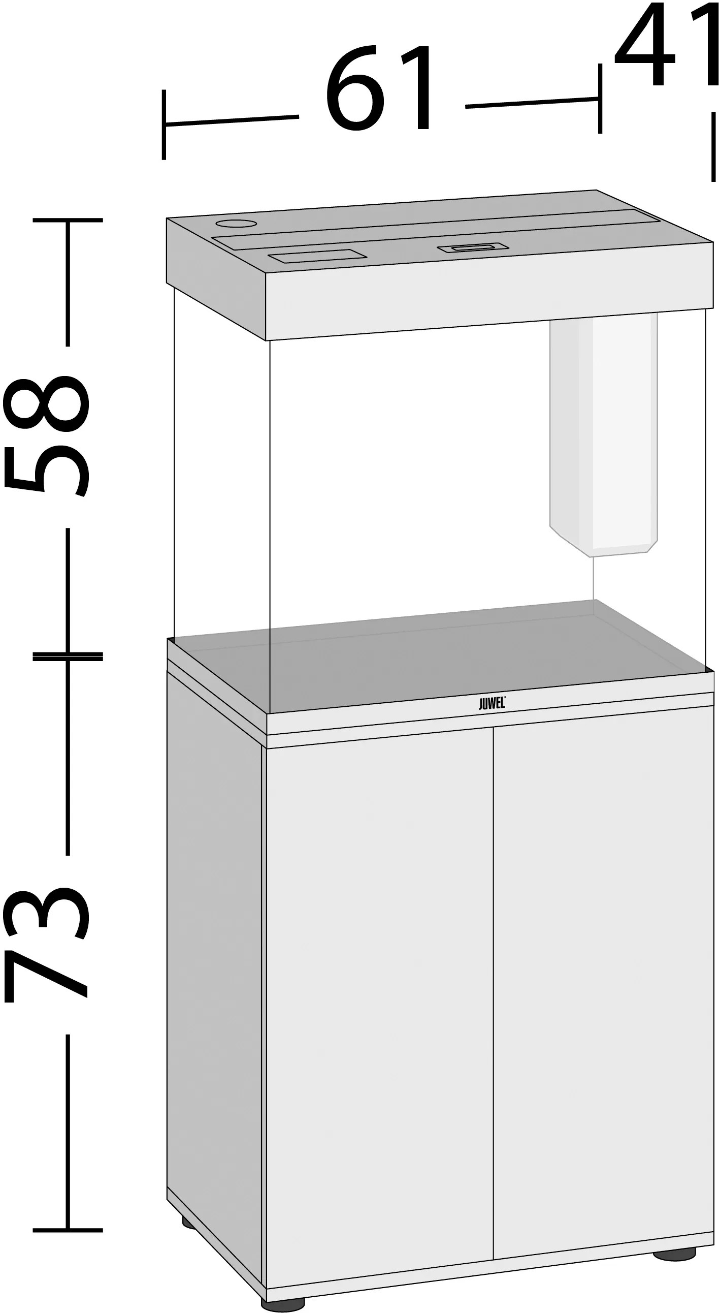Juwel Aquarium Kombination Lido 120 Led Sbx Juwel Aquarium-Kombination Lido LED SBX Weiß 120 l kaufen bei OBI