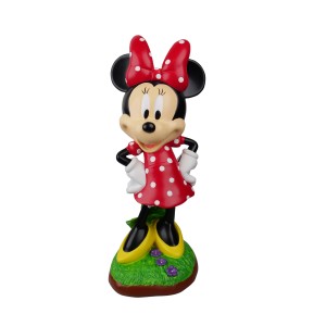 Disney Minnie Maus Gartenfigur als Deko für den Garten.