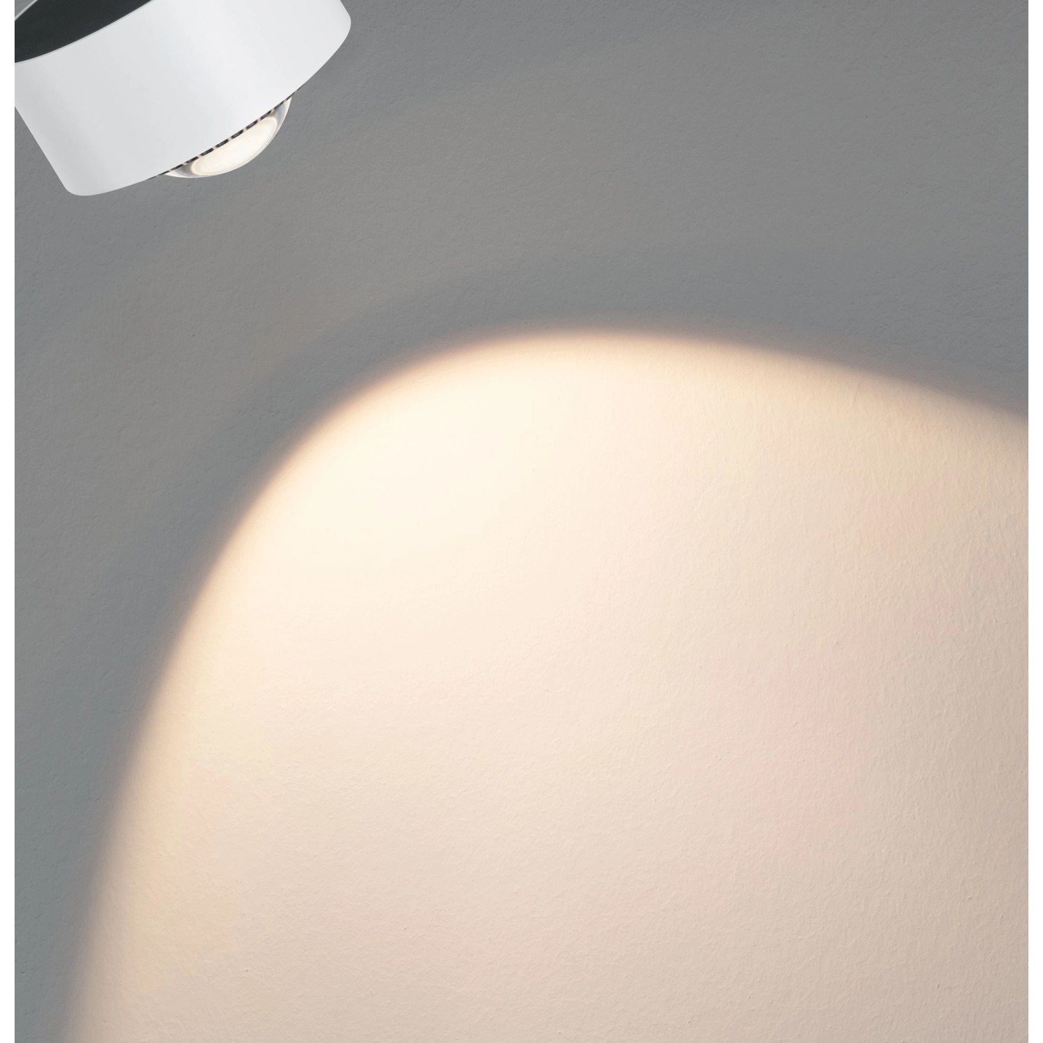 Paulmann Urail LED Spot Aldan II, 8W, schwarz-weiß, warmweißes Licht.