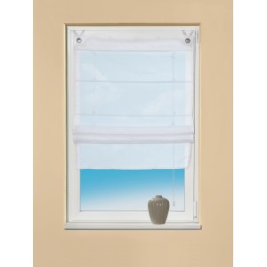 Raffrollo Easyfix Weiß 120 cm x 140 cm